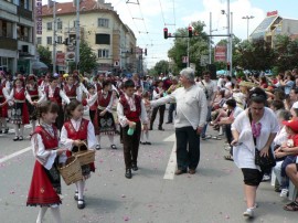 Карнавално шествие в Казанлък 3.06.2012