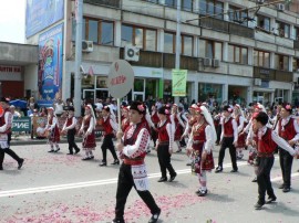 Карнавално шествие в Казанлък 3.06.2012