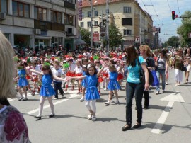 Карнавално шествие в Казанлък 3.06.2012