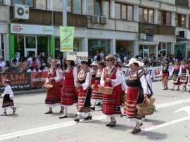 Карнавално шествие в Казанлък 3.06.2012