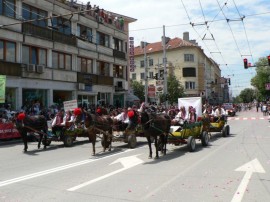 Карнавално шествие в Казанлък 3.06.2012