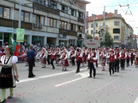 Карнавално шествие в Казанлък 3.06.2012