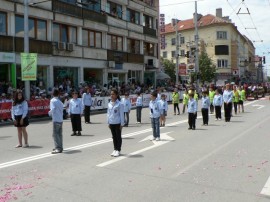 Карнавално шествие в Казанлък 3.06.2012