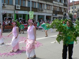 Карнавално шествие в Казанлък 3.06.2012