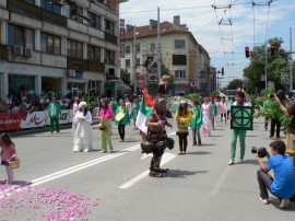 Карнавално шествие в Казанлък 3.06.2012