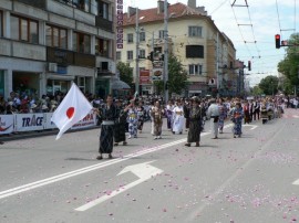 Карнавално шествие в Казанлък 3.06.2012