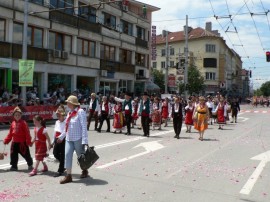 Карнавално шествие в Казанлък 3.06.2012