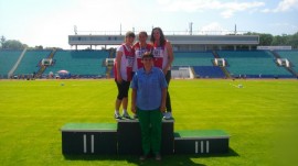 Казанлъшките девойки окупираха стълбичката в хвърлянето на копие / Новини от Казанлък