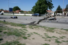  Мотоциклетист се отърва само със счупвания при челен сблъсък / Новини от Казанлък