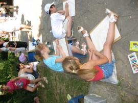 Млади казанлъшки художници се завърнаха от пленер в Боженци