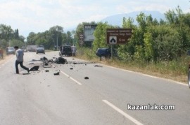 Тежка катастрофа с един загинал между Казанлък и Павел Баня 