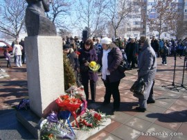 175 години от рождението на Васил Левски отбелязваме утре и в Казанлък