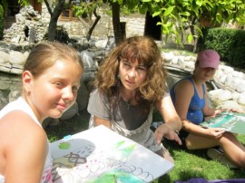 Млади казанлъшки художници участваха на пленер в курорта Албена