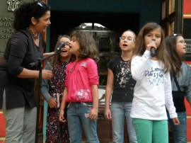 Днес се проведе музикална работилница  „Есенна дъга на изкуствата”