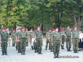 С цветя и военна музика в Казанлък отбелязахме 100 години от Балканската война