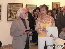 Иван Радев откри изложба за 80 годишния си юбилей