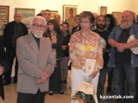 Иван Радев откри изложба за 80 годишния си юбилей