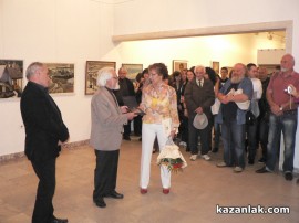 Иван Радев откри изложба за 80 годишния си юбилей