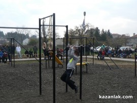 Прерязаха веригата на стрийт фитнес площадката