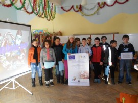 Коледна приказка в крънското училище