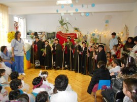 Коледна приказка в крънското училище