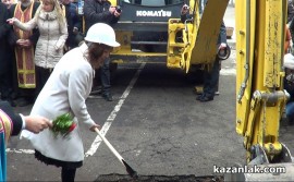 Цветанов направи първа копка на Пожарната и обеща нови автомобили за казанлъшките огнеборци