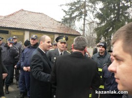 Цветанов направи първа копка на Пожарната и обеща нови автомобили за казанлъшките огнеборци