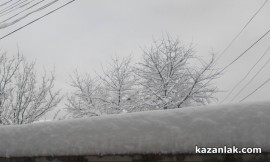 Снежната покривка в Казанлък е 19 сантиметра / Новини от Казанлък