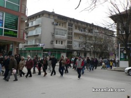 Протест в Казанлък - 17.02.13