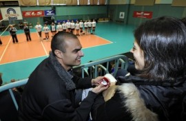 Жените на Казанлък Волей участваха в романтично предложение за брак / Новини от Казанлък