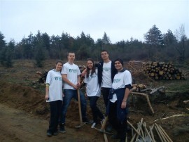 Скаути залесяваха в парк „Тюлбето“