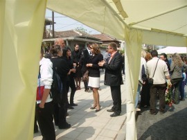 Осветиха паметника на жертвите  на „Черния Великден“