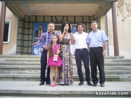 Хиляди казанлъчани пожелаха успех на Халил Летифов