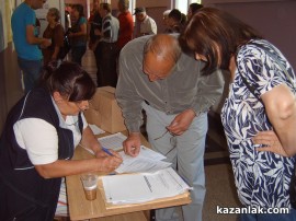 Представители на МБМД отново правят „екзит  пол” в Казанлък / Новини от Казанлък