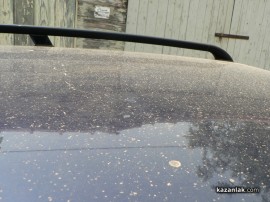 Казанлък отново се опесъчи от Сахара