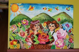 Изложба от детски рисунки за Розата ще бъде открита идната седмица в Казанлък / Новини от Казанлък
