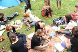 Екофест “Копринка 2013“ събра доброволци от цял свят