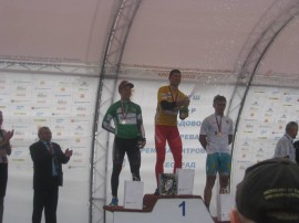 Сашо Алексиев облече жълтата фланелка в колоездачната обиколка на Сърбия / Новини от Казанлък