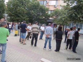 ВИДЕО: Протест в Казанлък втора вечер
