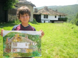  Малките художници от „Арт линия“ участваха на пленер в Боженци