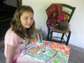  Малките художници от „Арт линия“ участваха на пленер в Боженци / Новини от Казанлък