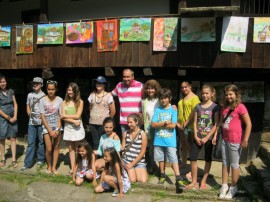  Малките художници от „Арт линия“ участваха на пленер в Боженци