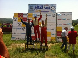 Стефан Панчугов и Стефан Георгиев с победи в своите класове на автомобилното „Узана 2013“