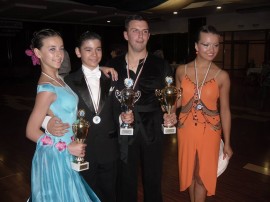  Танцьорите на „Роза“ и „Киара-Н“ участваха на силен турнир в Несебър