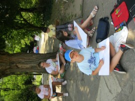  „Арт линия“ приключи творческия сезон с пленер в парк „Тюлбето“