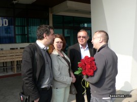 Александър Минчев депозира оставката си като лидер на БСП в Казанлък пред Станишев  / Новини от Казанлък