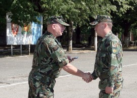 Повишиха военнослужещи в Казанлък