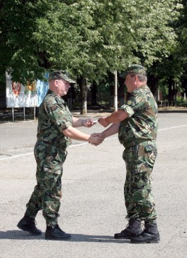 Повишиха военнослужещи в Казанлък