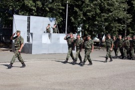 Повишиха военнослужещи в Казанлък