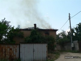 ВИДЕО: Голям пожар в центъра на Казанлък